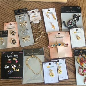 Assorted Jewelry and Charms Collection